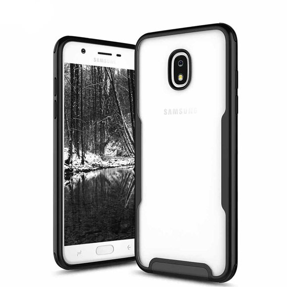 Funda ZIZO Fuse para SAMSUNG J7 2018 Tra/Negro con mica de pantalla Zizo Fuse