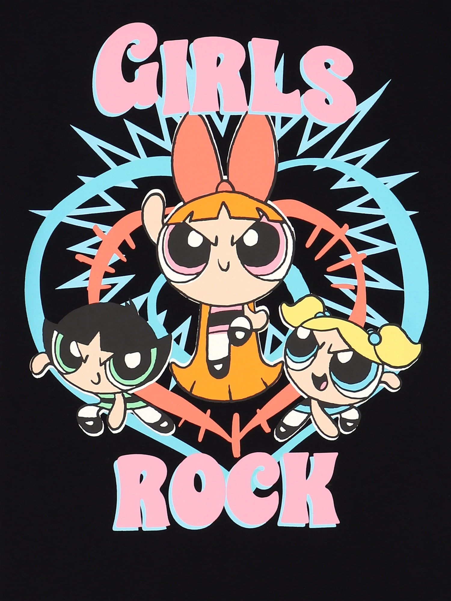 The Powerpuff Girls Girls Short Sleeve Graphic T-Shirt, Sizes 4-16