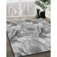 thumbnail image 3 of Ahgly Company Machine Washable Indoor Square Transitional Gray Area Rugs, 7' Square, 3 of 7