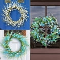 thumbnail image 5 of Front Door Wreath Farmhouse Grapevine Wreath Artificial Forsythia Flower Wreath Spring Wreaths, 5 of 6