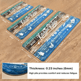 thumbnail image 3 of Kitchen Mats 20x47inch High Pile Rug,Thickened Kitchen Rug Kitchen Rules Theme Rugs Waterproof Non-Slip Rugs Comfort Standing Mat for Kitchen, Laundry Room, Farmhouse Home Decor, 3 of 7
