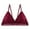 Wine, variant on Babysbule Bras for Women Clearance Fashion Woman's Lace Active Bra Beauty Back Wrap Hollow Out Bra Underwear