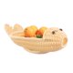 thumbnail image 1 of unbranded Cesta Decorativa De Rattan Simulado Beige Para Almacenar Snacks Y Varios, 1 of 7