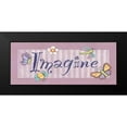 thumbnail image 2 of Marrott, Stephanie 14x8 Black Modern Framed Museum Art Print Titled - Imagine, 2 of 5