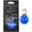 Blue, variant on Clip-on Pet Safety Light, LED Glow in Dark Lights for Pets, Weather Resistant, Flashing Lights for Dogs, Cats ,Night Walking, Campers and Bicycling Gifts for Pet, Keychain Light Clear