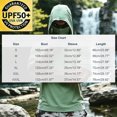 thumbnail image 3 of Yaoyar Mens UPF 50+ Short Sleeve Sun Shirts with Face Mask UV Protection Ice Silk Hooded ShirtsRash Guard Hiking Swimming, 3 of 7