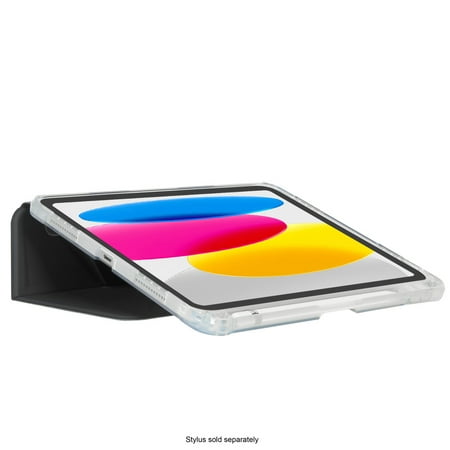 Targus - Pro-Tek Clear Case for 10.9" iPad (10th Gen.) - Clear/ Black