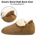 thumbnail image 4 of VONMAY Women's Booties Slippers Fuzzy Boots House Shoes Indoor Outdoor, 4 of 8