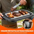 thumbnail image 4 of Caja para Preparación de BBQ Sufkodu 20L con Tabla Plegable de Titanio, 4 of 9