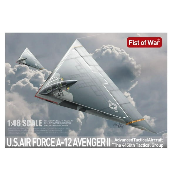 Collect Model 48005 1/48 U.S. A-12 Avenger II "4450th Tactical Group"Model Kit