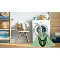 thumbnail image 2 of Ahgly Company Machine Washable Indoor Square Transitional Mint Green Area Rugs, 5' Square, 2 of 7