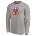 thumbnail image 2 of Men's Heathered Gray Los Angeles Sparks Primary Logo Long Sleeve T-Shirt, 2 of 3