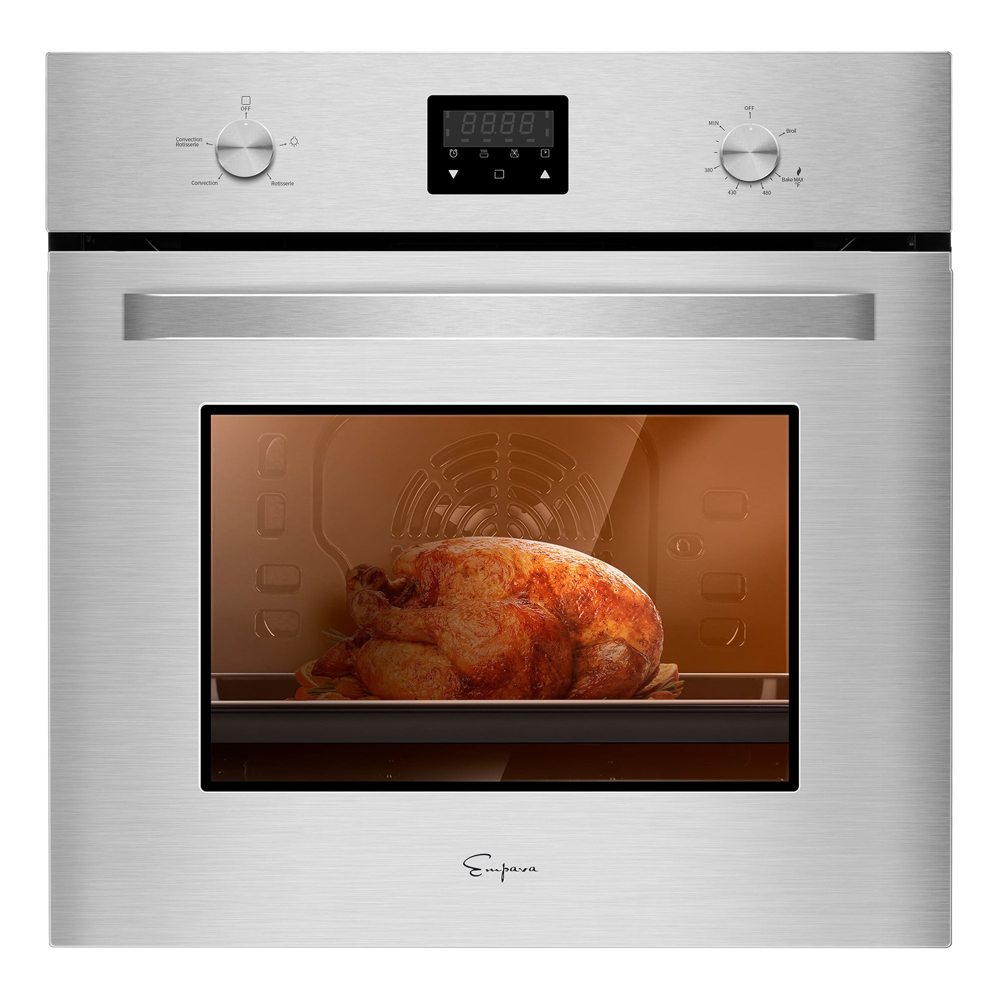 Buy Empava 24 Inch 23 Cu Ft Single Propane Gas Wall Oven Bake