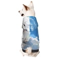 thumbnail image 5 of Uemuo Cute Cloud Bichon Frise for Winter Dog Hoodie Sweatshirts with Pockets Warm Dog Clothes for Small Dogs Chihuahua-XX-Large, 5 of 8