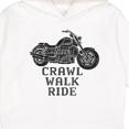 thumbnail image 3 of Inktastic Crawl Walk Ride Motorcycle Toddler Hoodie, 3 of 4