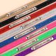 thumbnail image 3 of Custom Cat Collar Bling Leather Pet Cat Collars Personalized Carved Kitten Small Dogs Puppy Necklace With Engraved ID Nameplate, 3 of 5
