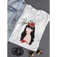thumbnail image 3 of Fashion Woman Style T-Shirt Women -SPIdeals Designs, Female Small, 3 of 4