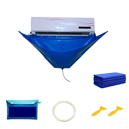 

Air Conditioner Cover Washing Wall Mounted Air Conditioning Cleaning Protective Cleaner Bags Tightening Belt