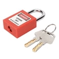 thumbnail image 4 of Lockout Tagout Lock 25mm Safety Padlock Brass Erasable Label With 2 Keys For Industrial Site, 4 of 8