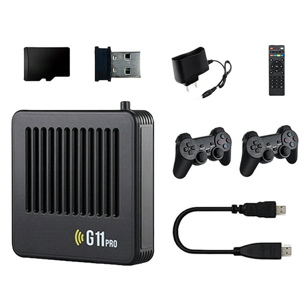 G11 Pro Video Game Box Consola 4K Salida Retro Gaming Player Box (enchufe 64G UK)