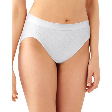 - Womens Comfort Revolution Seamless Hi Cut Panty