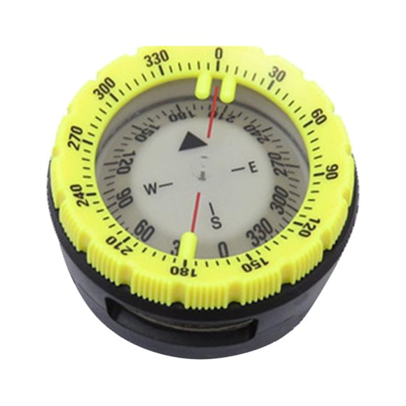 Brújula de supervivencia DYNWAVEMX para acampar clásica antigua Amarillo