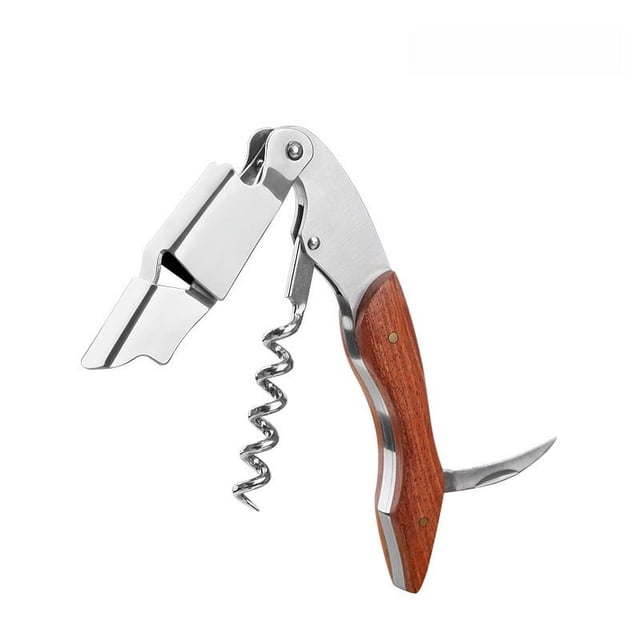 Abridor de botellas de vino, cuchillo de vino portátil, tapón de vino multifunción, destornillador, cuchillo de caballo para el hogar, juego de vino