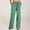 Green, variant on Women's Casual Trousers Solid Drawstring Waist Long Pants With Pocket