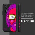 thumbnail image 3 of Case For Redmi K60E K50 K40S K40 K30 K20 10C 9 8A 10 Pro 4G 5G Colour Simple Liquid silicone Case Rapper Singer PNL QLF Yinuoda, 3 of 5