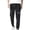 Black, variant on Bpyeka Men's Big & Tall Mesh Jogger Pants Elastic Drawstring Waist Letter Print Side Pockets Quick Dry Athletic Trousers 3XL-5XL