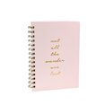 thumbnail image 4 of MINISO Livre à Spirale, Bloc-Notes Journal, Rose, 80 Feuilles, 4 of 6