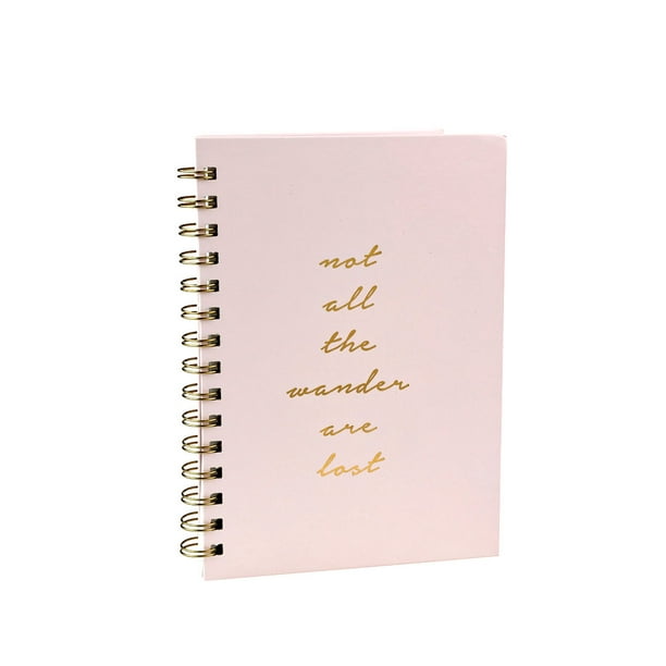 No Lines Pink Pages Spring Notebook from Miniso