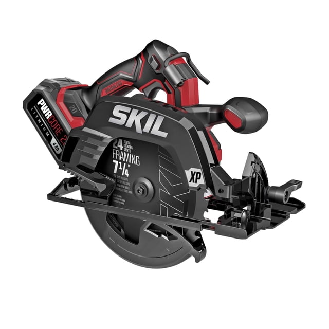 Sierra circular SKIL PWR CORE 20 sin escobillas 20V 7-1/4 5300 RPM