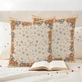 thumbnail image 3 of Fall Gnomes Outdoor Waterproof Pillow Covers, Pumpkin Thanksgiving Autumn Leaves Retro Plaid Decorative Square Throw Pillowcase Sofa Cushion Sham for Patio/Couch/Chair, 20"x20" 2 Pack, 3 of 8