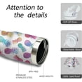thumbnail image 3 of Pineapple Tumbler with Handle and Flip Straw for Women Men, 30oz Stainless Steel Insulated Cup, Water Bottle Travel Coffee Mug Gifts, 3 of 6