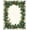 Dark Green, Pattern 9, variant on ODIKA 8'x10' Washable Area Rug Round Leaves Rings Festive Botanical Snake Motif Border Circle for Dining Room, Large Office, Lounge, Non-Slip Chair-Friendly Mat