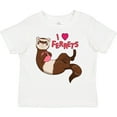 thumbnail image 3 of Inktastic I Love Ferrets Boys or Girls Toddler T-Shirt, 3 of 5