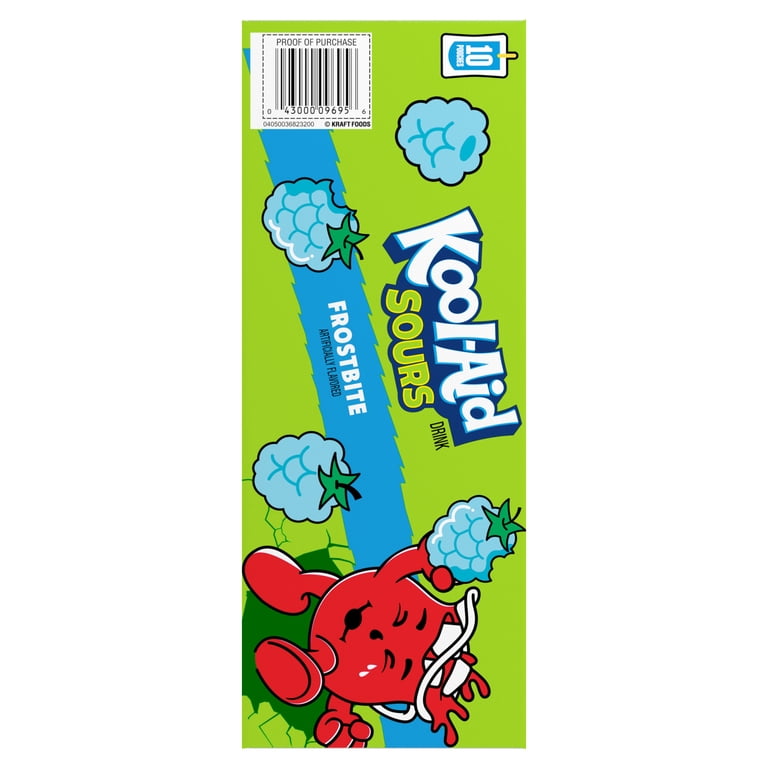 Kool-Aid Sours Frostbite Artificially Flavored Drink, 10 Count Box
