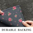 thumbnail image 6 of Pioneer Flower Floral Print Pattern Door Rugs,Washable Non Slip Door Mats Indoor,Decorative Door Mats,Entry Mat Indoor for Entrance,Bedroom,Kitchen,Bathroom,17"x30", 6 of 6