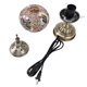 thumbnail image 2 of Smechade de lámpara de Turcho Marrakech Turcho, admite 40 W Bulb Mosaico Mosaico Mesa de vidrio Skade Para Dormitorio, 2 of 7
