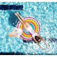 thumbnail image 3 of Pool Float Ride On Party Toys Alpaca Inflatable Swimming Ring Water Supplies for Adults, 3 of 5