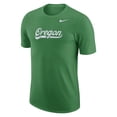 thumbnail image 2 of Men's Nike Green Oregon Ducks Distressed Print Cotton Vault T-Shirt, 2 of 3