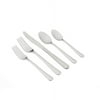 Mainstays Pearson 20 Piece Stainless Steel Flatware Set, Silver, Service for 4