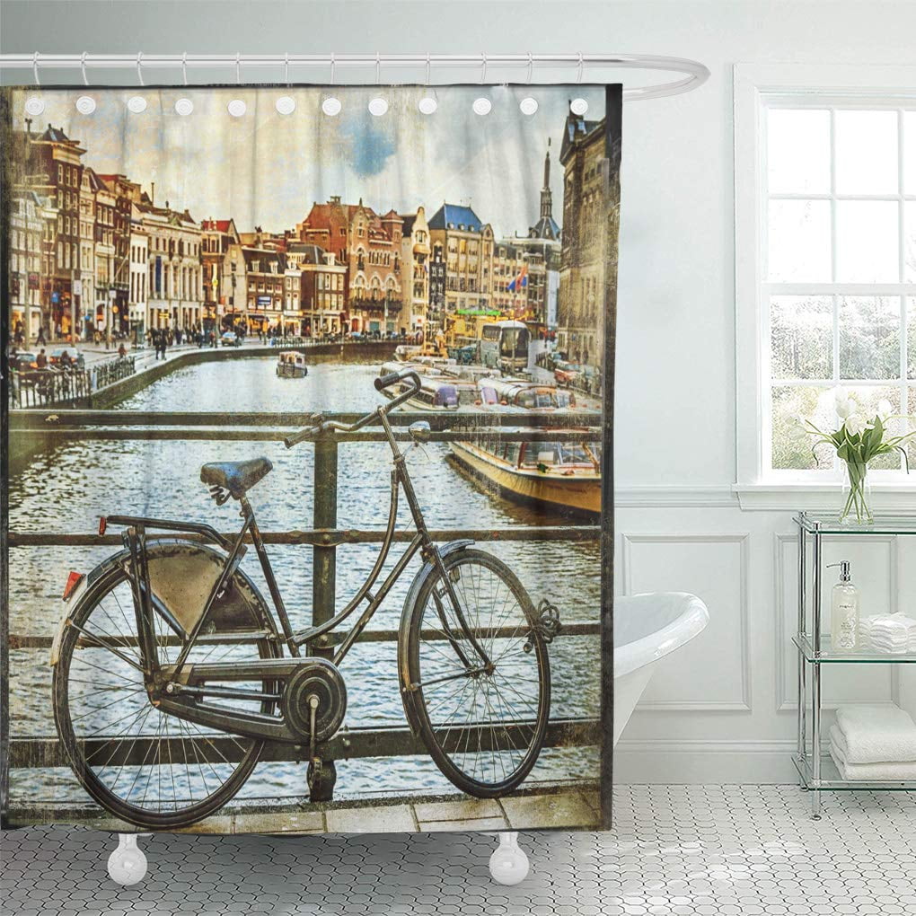 SUTTOM Travel Traditional Holland Canals and Bikes Vintage