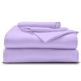 thumbnail image 2 of King - 78" x 80" Size Microfiber Bed Sheets Luxury 1800 Thread Count Brushed Microfiber Sheet Set Super Soft & Silky Feel 35 Inch Deep Pocket - King, Lilac, 2 of 6