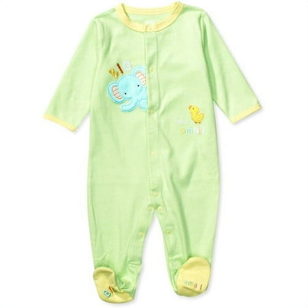 Child of Mine by Carter's - Newborn Boys' Sleep and Play Footed One-Piece