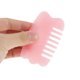 thumbnail image 5 of Peine de masaje de cabeza portátil de 1 Pc para viajar Rosa Resina, 5 of 5
