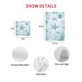thumbnail image 7 of Coastal Starfish Kitchen Dish Towels for Drying Dishes Set of 4, Nautical Coral Tropical Fish Seashells Waffle Weave Microfiber Hand Tea Bathroom Towels Quick Dry & Absorbent Towel 12x12, 7 of 7