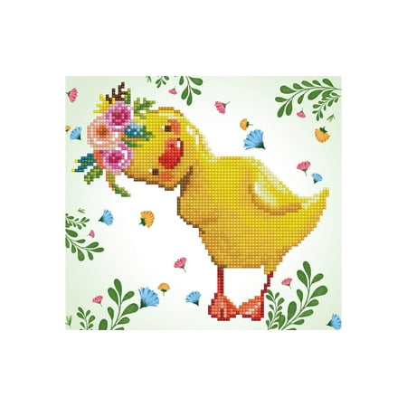 UPC: 4895225913114 | DIAMOND DOTZ Duck Daisy Facet Art Kit (6 Pieces)