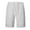 White, variant on XuJwPNcy Mens Cotton Linen Bermuda Shorts Casual Solid Color Elastic Waist Drawstring Loose Straight Leg Summer Beach Vacation Short Pants